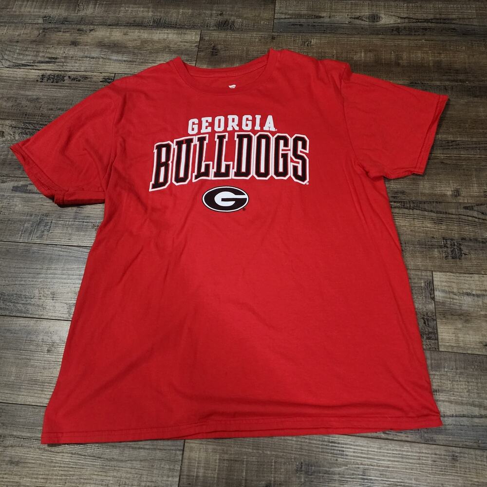 Fanatics Georgia Bulldogs Mens Tshirt red size L 2195 Pre-owned Great condition